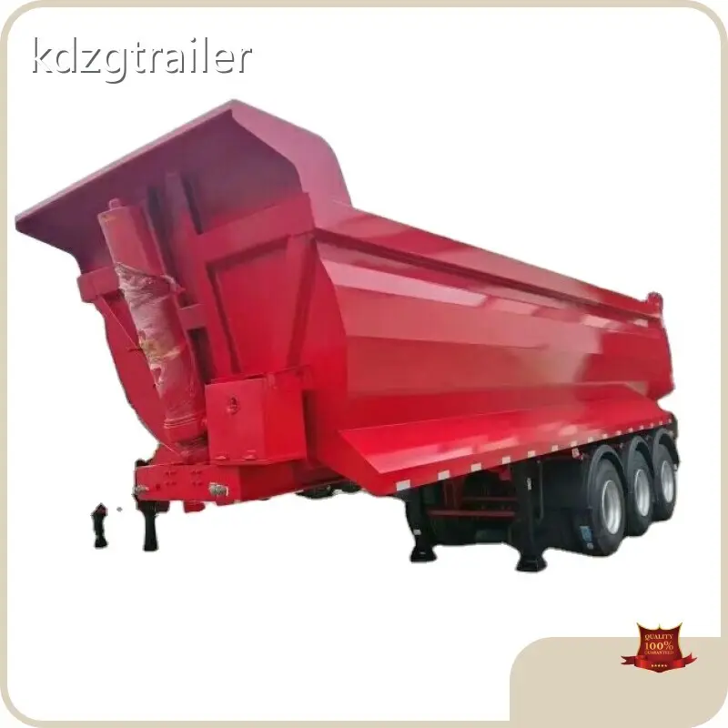 Custom Hydraulic Dumpster Trailer 1