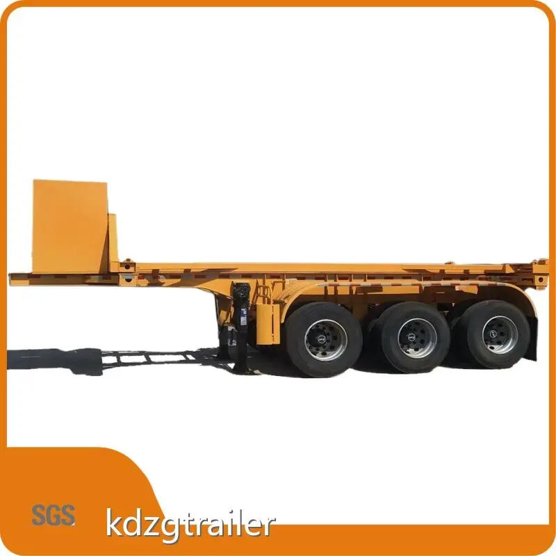 Flatbed Trailers for Trucks Semi-TrailerSuppliers 1