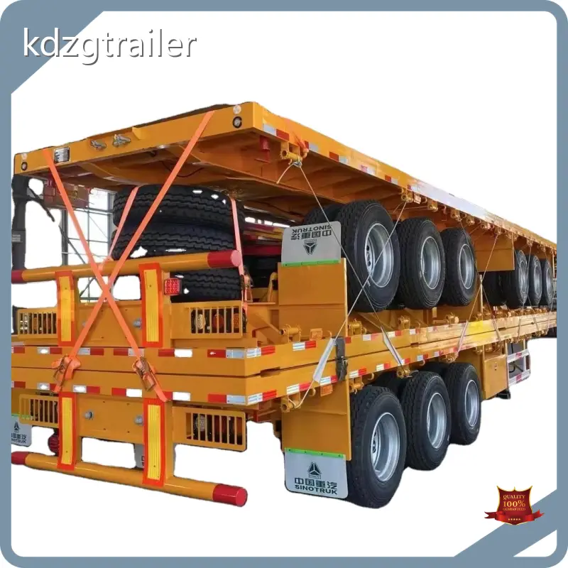 Custom 40 Foot Flatbed Trailer for Sale Price List 1