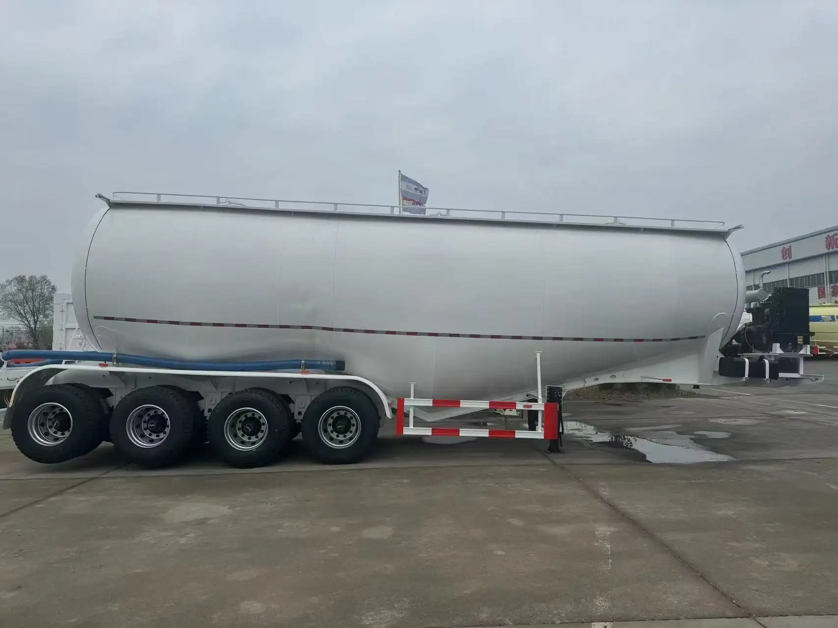 Double Drop Trailer for Sale - - KDZG Trailer Truck 3