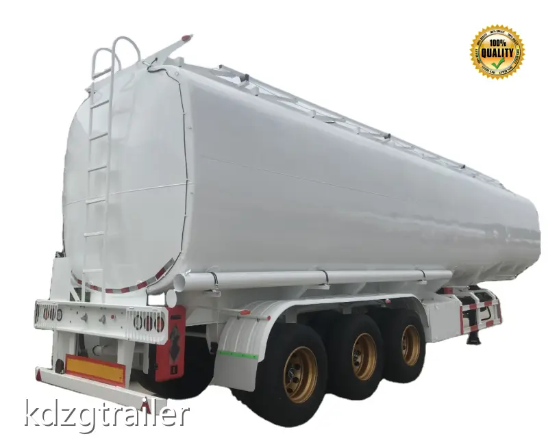500 Gallon Fuel Tank Trailer Mechanical Suspension - - KDZG Trailer Truck 1