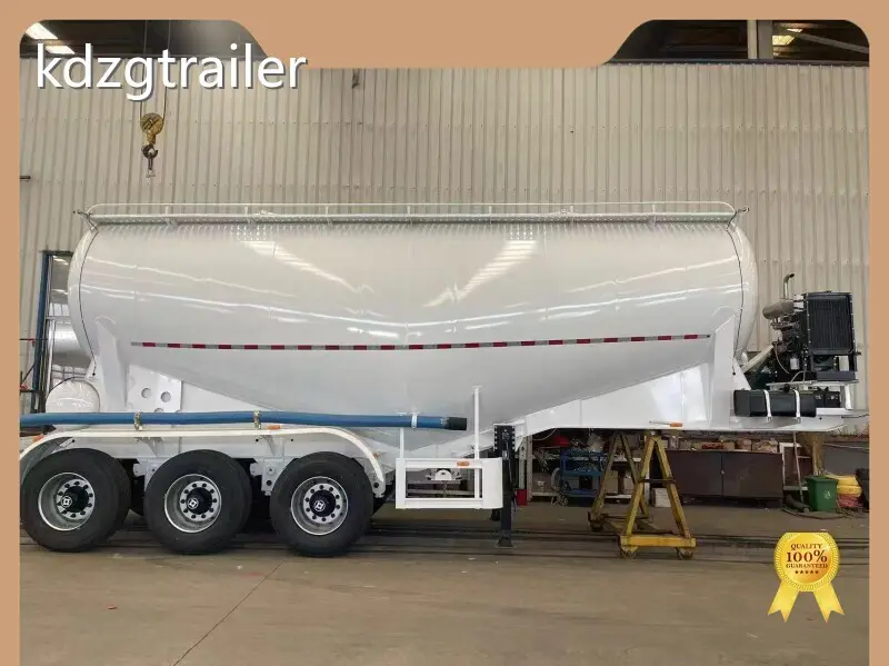 Double Drop Trailer for Sale - - KDZG Trailer Truck 1