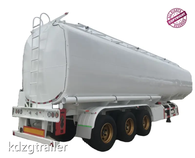200 Gallon Fuel Trailer Howo Truck Head by KDZG Trailer Truck 1