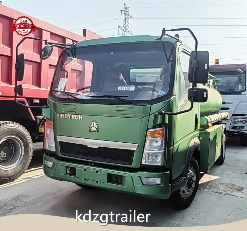 Petrol Tank Truck Light Truck by KDZG Trailer Truck 1