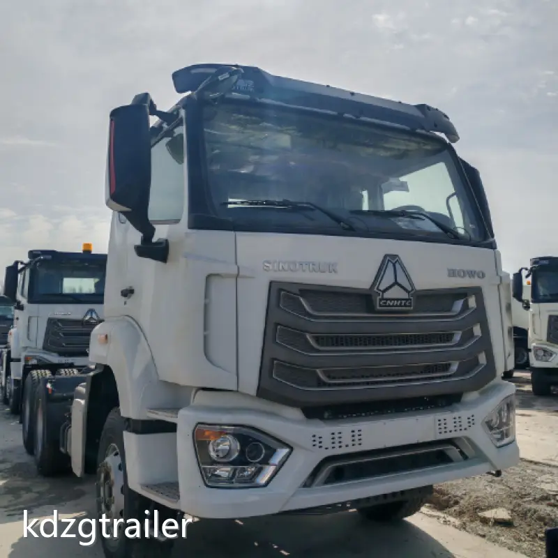 Truck Tractor and Trailer HW19710 - - KDZG Trailer Truck 1