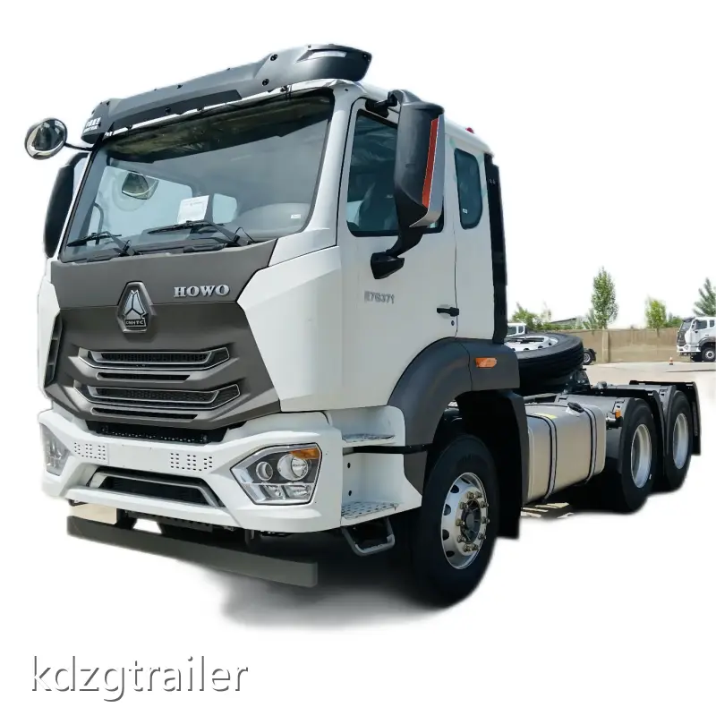 Truck Tractor and Trailer None - - KDZG Trailer Truck 1