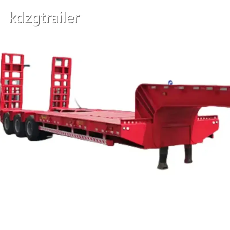 Flatbed Trailer Brands 14/8/16mm by KDZG Trailer Truck 1