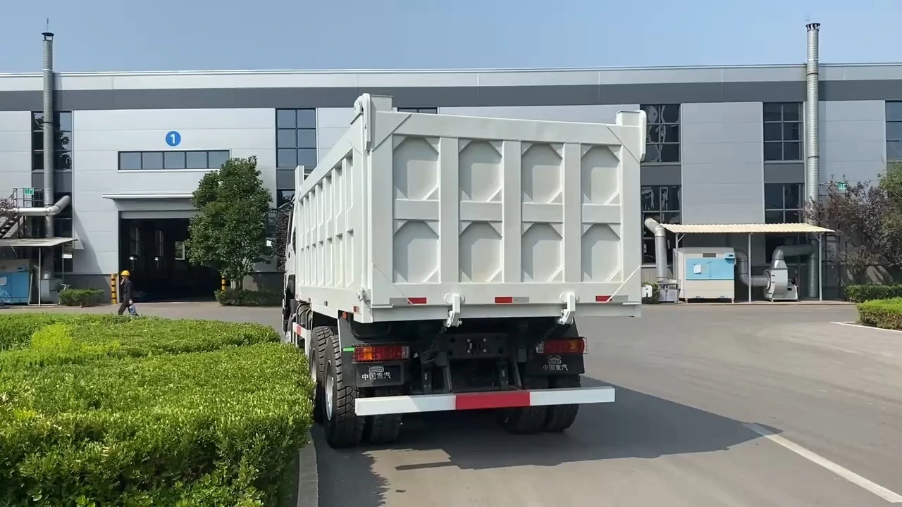 howo 6x4 factory dump truck 400hp dump truck 1