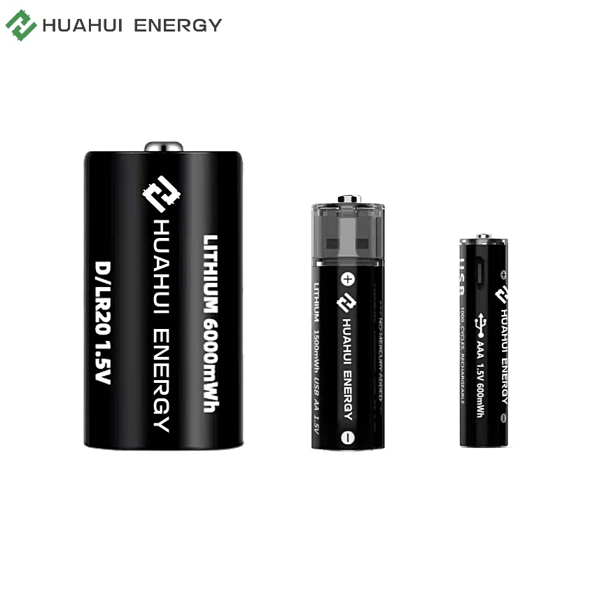 wiederaufladbare USB-Akkus von Huahui Energy 1