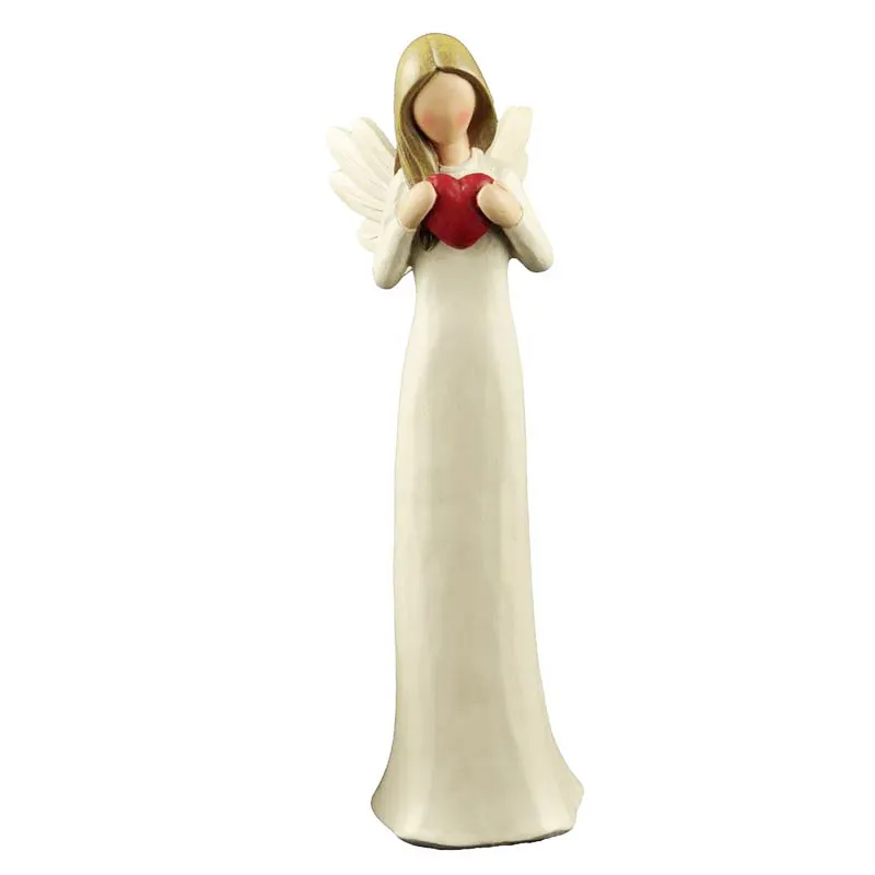 carved mini angel figurines unique best crafts 1