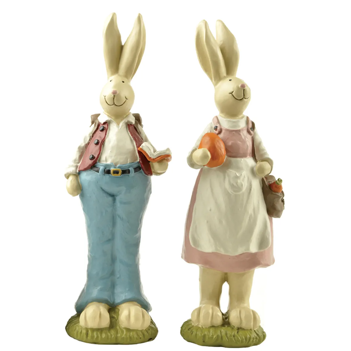 best quality resin easter bunnies polyresin home decor 1