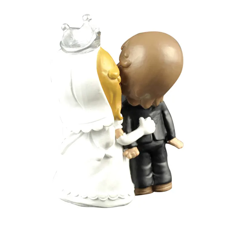 Ennas family statue wedding cake topper high-quality from best factory 5