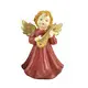 Ennas carved mini angel figurines colored for ornaments 1