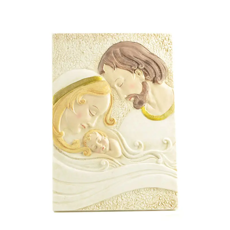 holding candle nativity set christian popular craft decoration 1