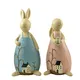 Ennas easter rabbit statues handmade crafts micro landscape 1