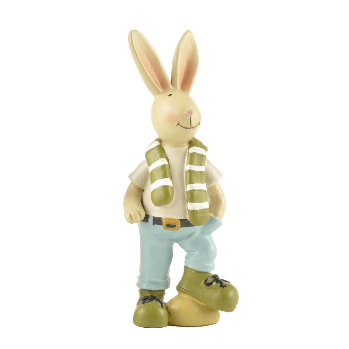 free sample vintage easter bunny figurines handmade crafts micro landscape 1