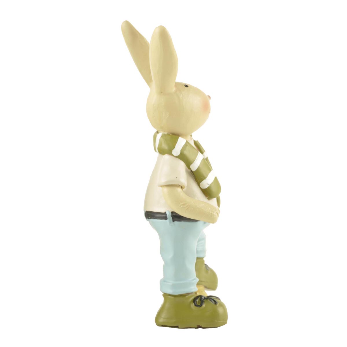 free sample vintage easter bunny figurines handmade crafts micro landscape 3