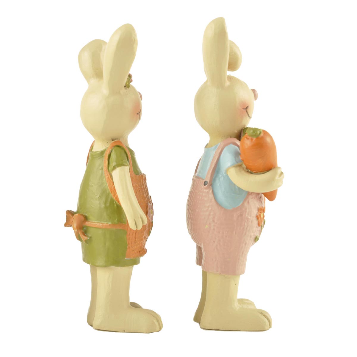 hot-sale easter rabbit statues polyresin home decor 2
