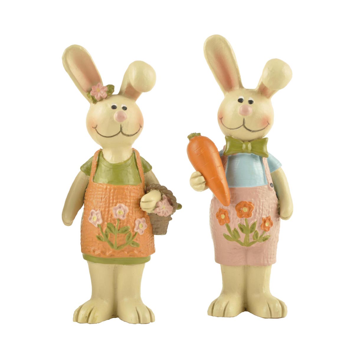 hot-sale easter rabbit statues polyresin home decor 1