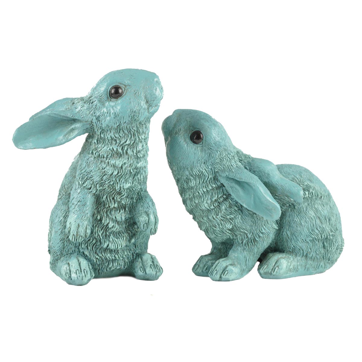 Ennas decorative vintage easter bunny figurines micro landscape 1