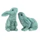 Ennas decorative vintage easter bunny figurines polyresin micro landscape 1