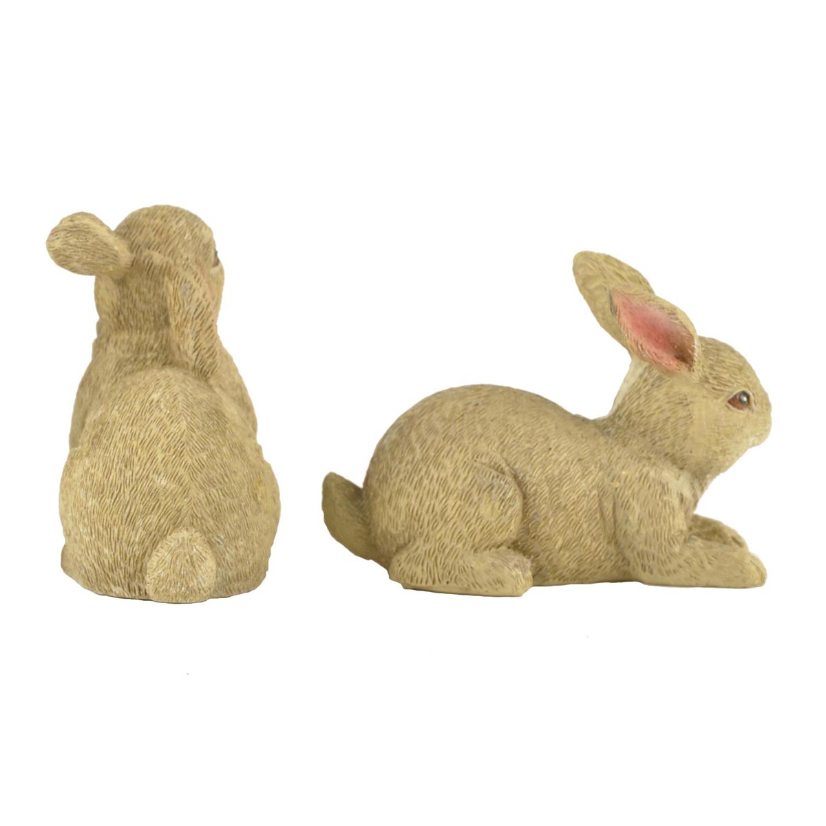 vintage easter bunny figurines polyresin home decor 3