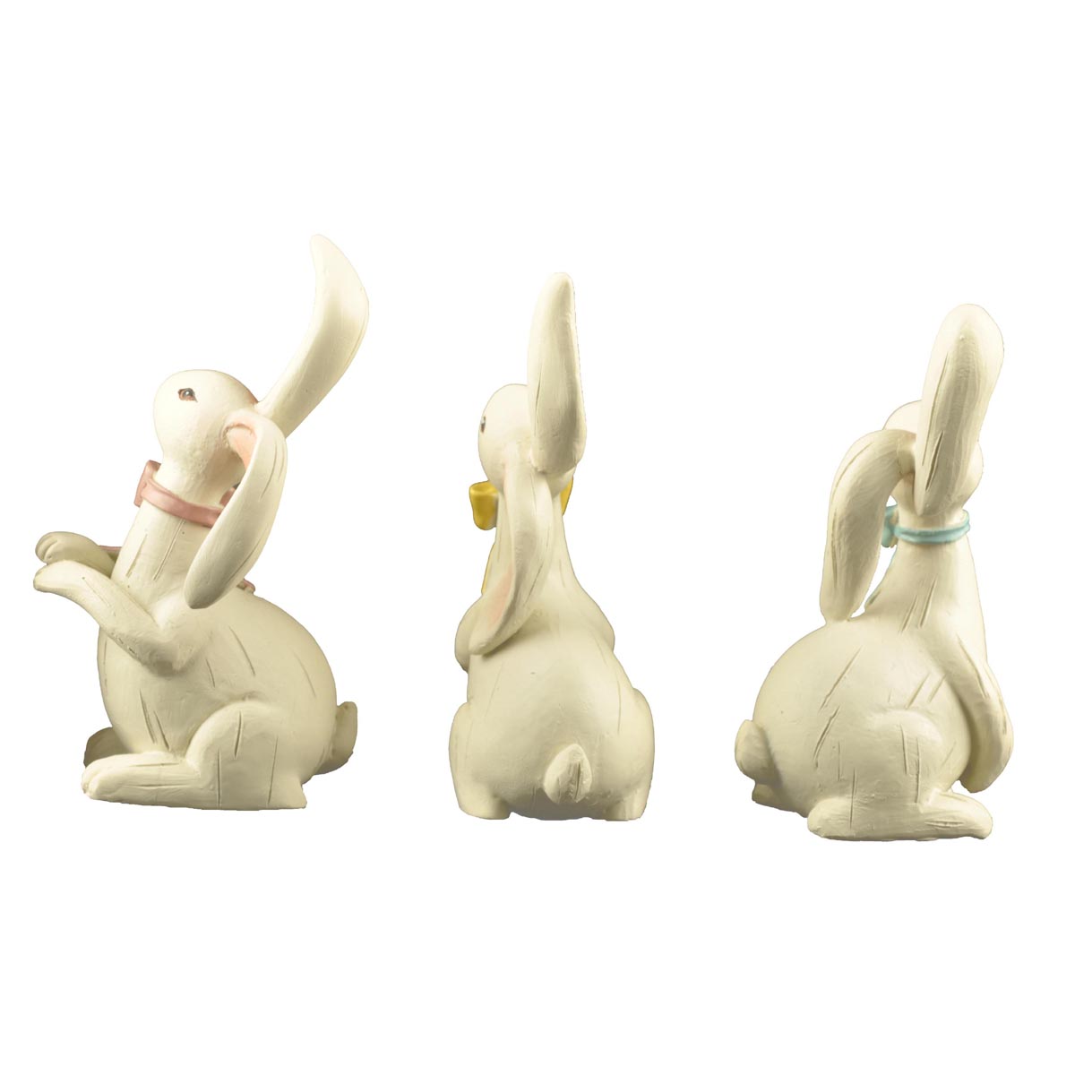 best quality vintage easter bunny figurines polyresin home decor2 3
