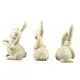 decorative resin easter bunnies micro landscape 3