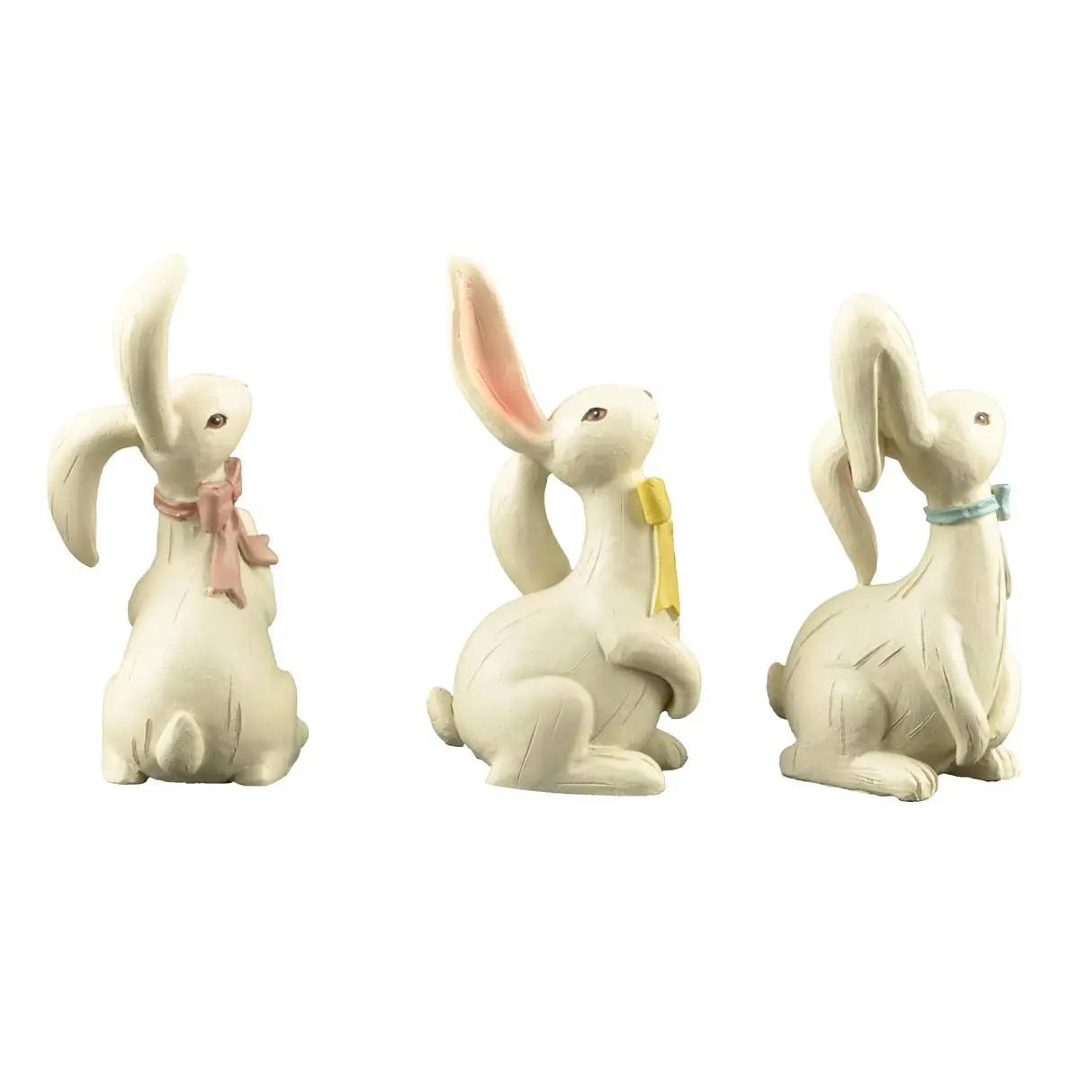 decorative resin easter bunnies micro landscape 4