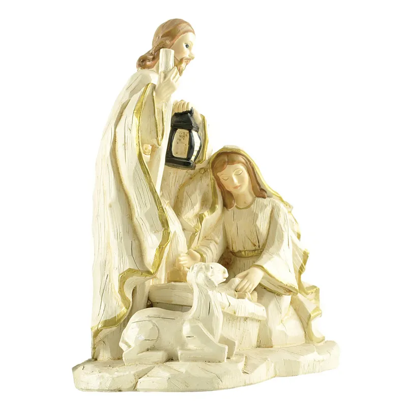 Ennas holding candle nativity set bulk production holy gift1 1