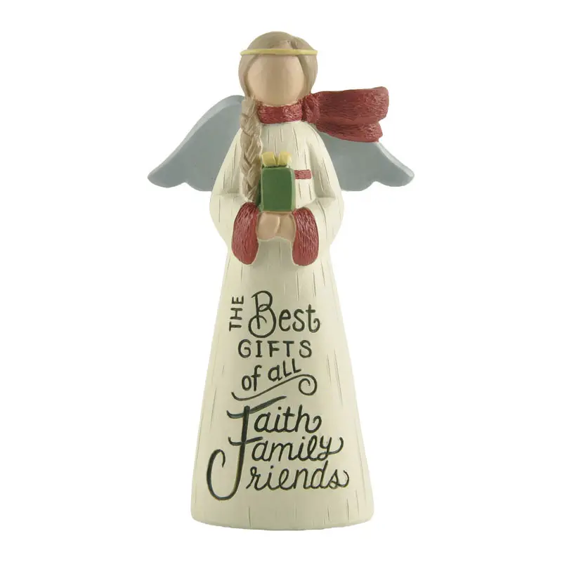 carved baby angel statues figurines lovely for ornaments 1