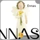Ennas Christmas miniature angel figurines decorative for decoration 1