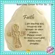 Faith Rock with Cross Religious Figures 1