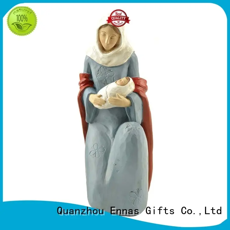 Resin Mary Statue with Baby Jesus 1