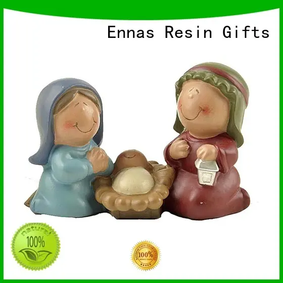 Custom Resin Baby Jesus Nativity Set Statue for Christmas Decoration 1