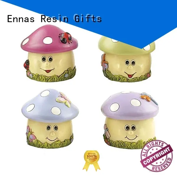 Wholesale European style resin trinket box souvenir polyresin mushroom shape jewelry box 1