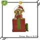 Dachshund Dog Christmas Figurine Oornaments 1