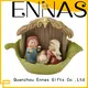 Holy Family Nativity Figurine in Leave Home Decoration Jesus baby Mary Figure with Manger 1