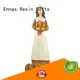 Funny Harvest Collection Custom Home Decor Polyresin Autumn Gifts Holding A Pumpkin Woman Figurine Crafts 1