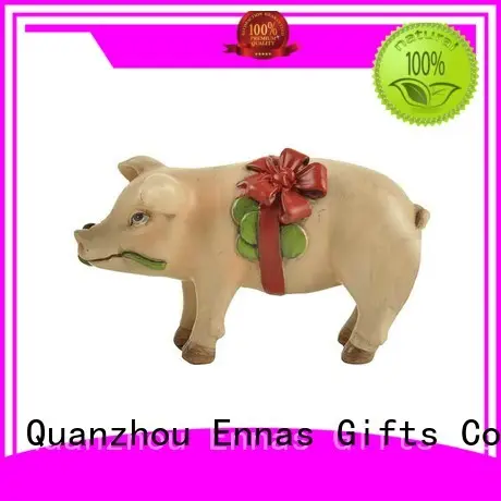Home Decoration Polyresin Pig Figure Farm Animal Gifts 1