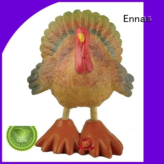 Cute Cartoon Style Resin Turkey Animal Figurines for Thanksgiving Decor1 1