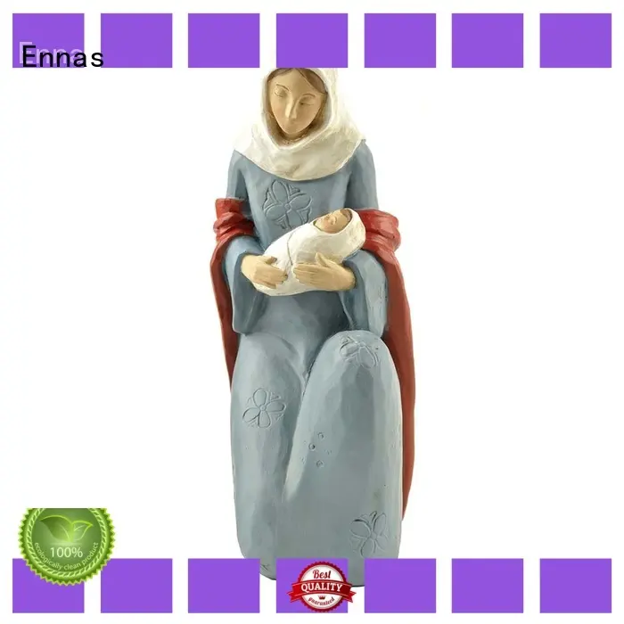 Ennas christmas nativity set with stable hot-sale holy gift 1