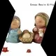 Ennas catholic nativity set with stable popular craft decoration 1