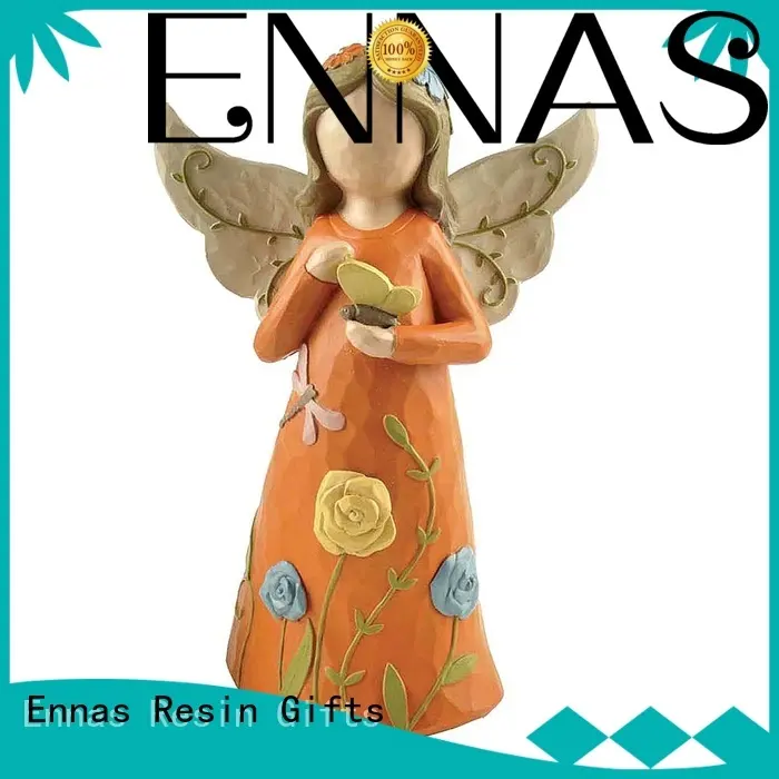 Ennas Christmas resin angel figurines handicraft at discount 1