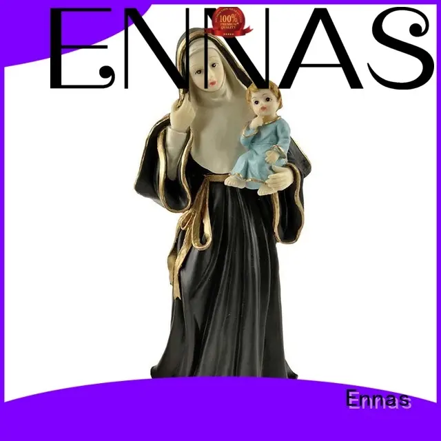 holding candle miniature religious figurines bulk production holy gift Ennas 1