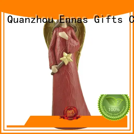 home decor child angel figurines colored for ornaments Ennas 1