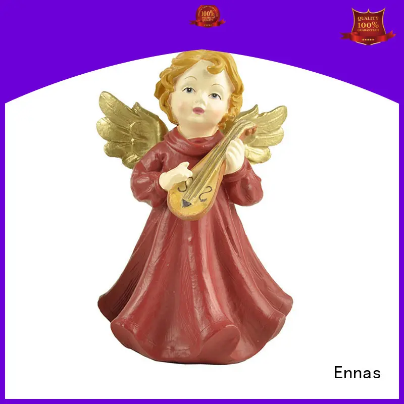 Ennas carved popular angel figurines handmade for ornaments 1
