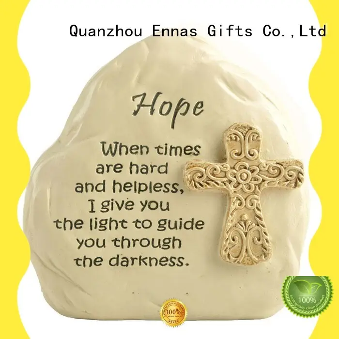 Ennas holding candle catholic figurines eco-friendly holy gift 1