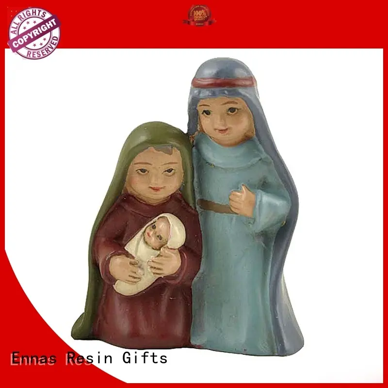 Ennas custom sculptures nativity set animals popular holy gift 1