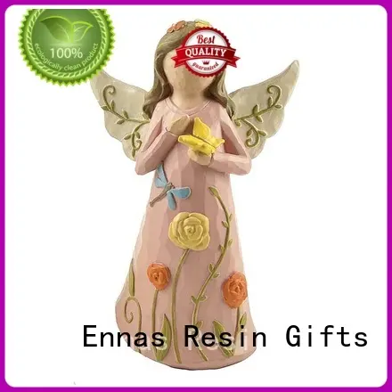 Ennas high-quality resin angel figurines unique for ornaments 1